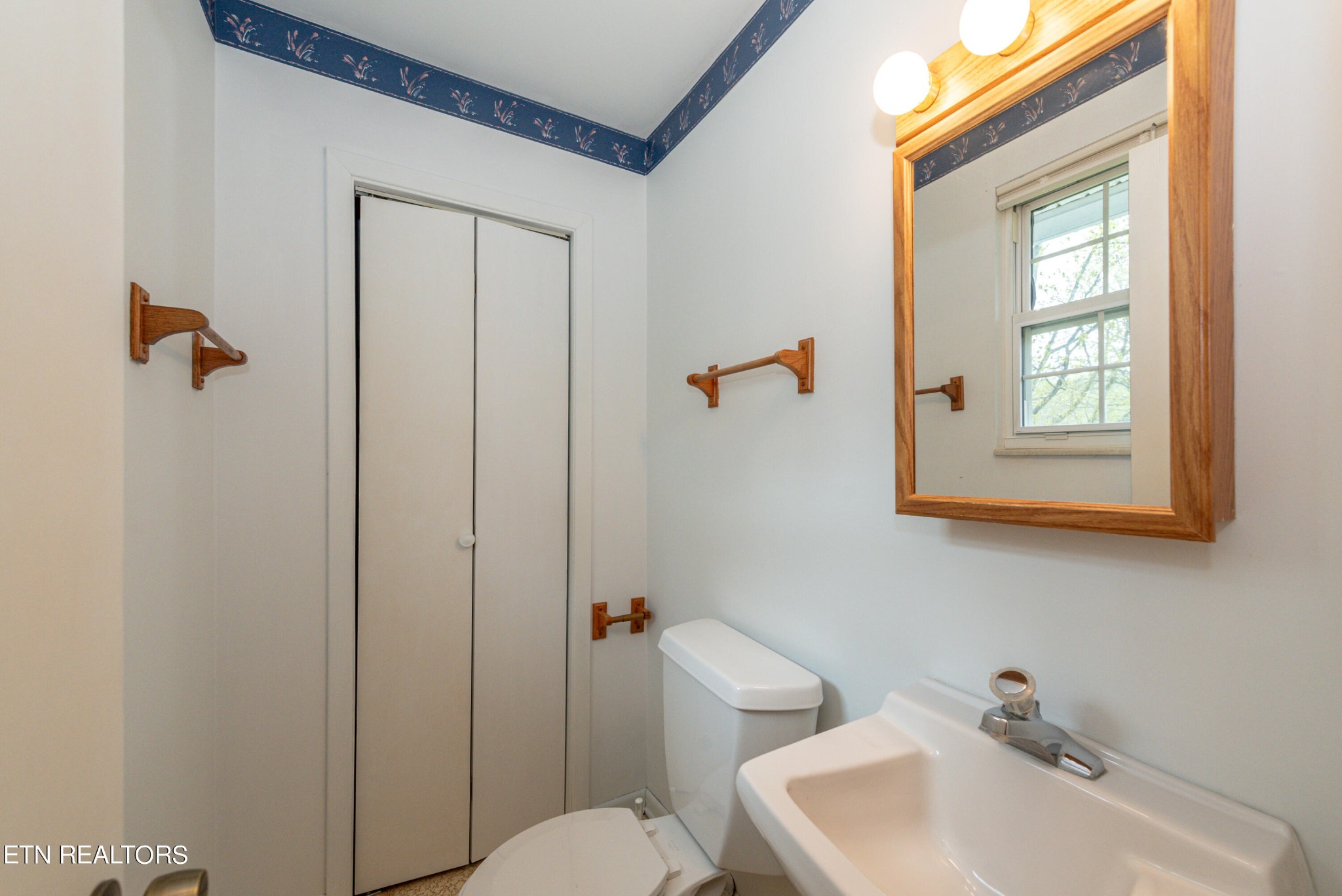 4038 Big Springs Ridge Road Friendsville, TN 37737 - Photo 19 of 26 a bathroom with a sink mirror and toilet