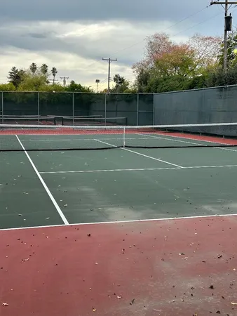 a view of a tennis court