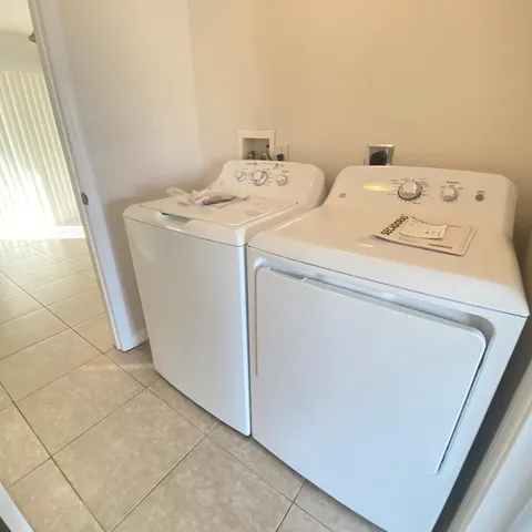 a view of a floor to door