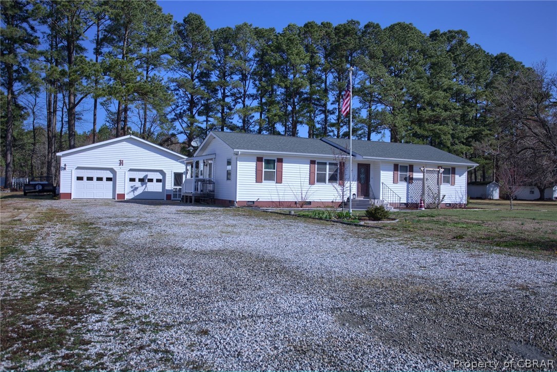 320 Evans Road Mathews, VA 23109 - Photo 1 of 33 Immaculate rancher on .68 acres with detached garage and more!