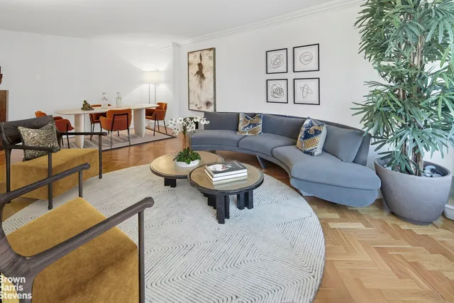 a view of a city with tall buildings