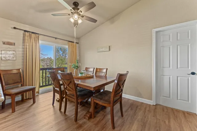 a bedroom with a bed and a fireplace