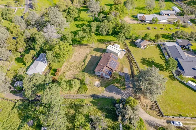 a view of a green field