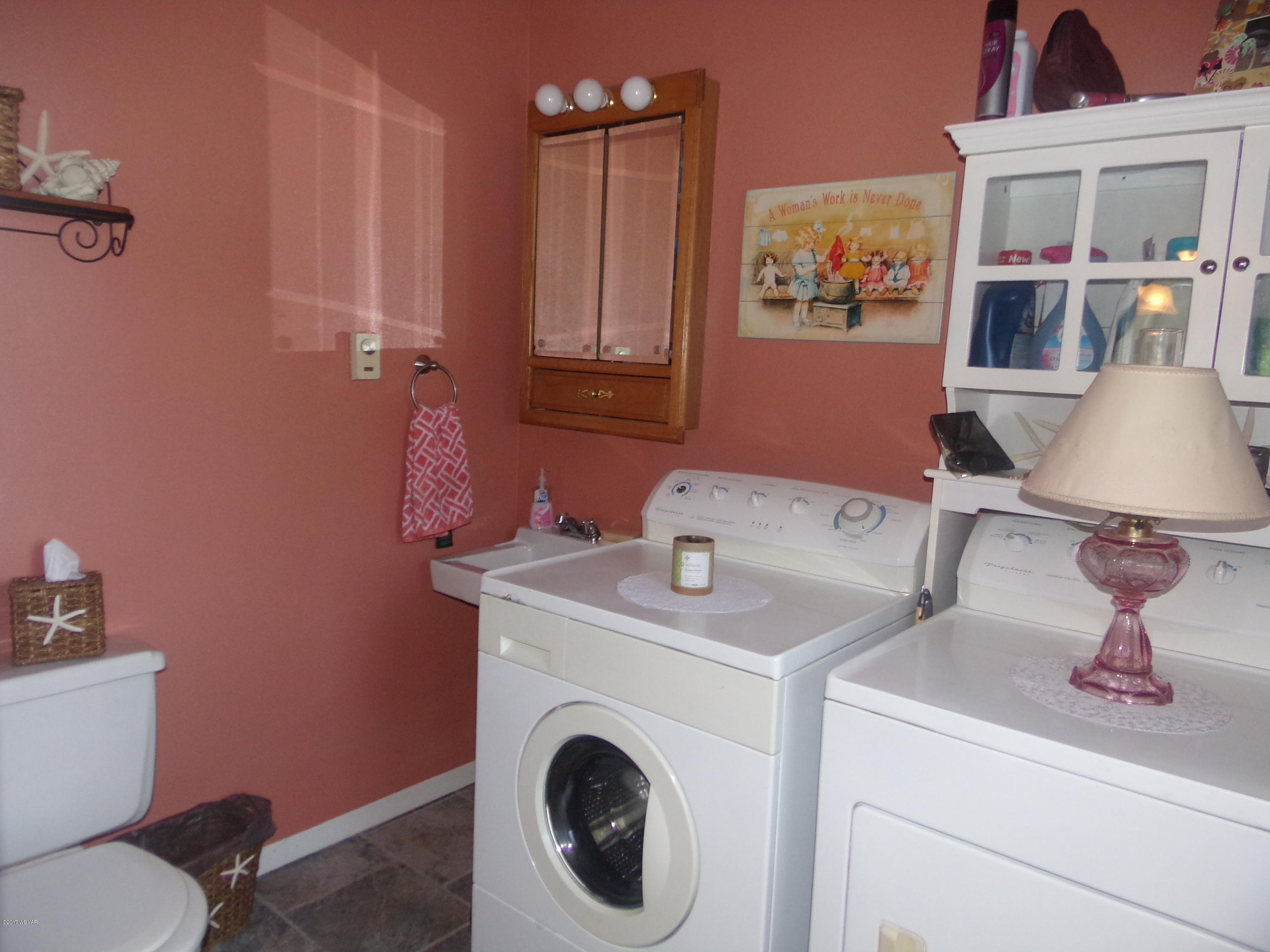 771 Auction Road Mill Hall, PA 17751 - Photo 21 of 28 Laundry 1/2 Bath