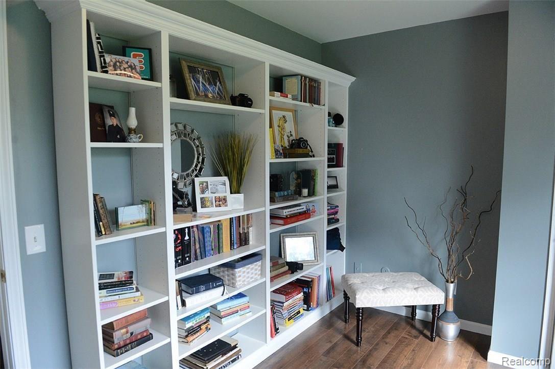 2800 Porter Road White Lake, MI 48383 - Photo 21 of 40 Custom built in shelves in bedroom/office