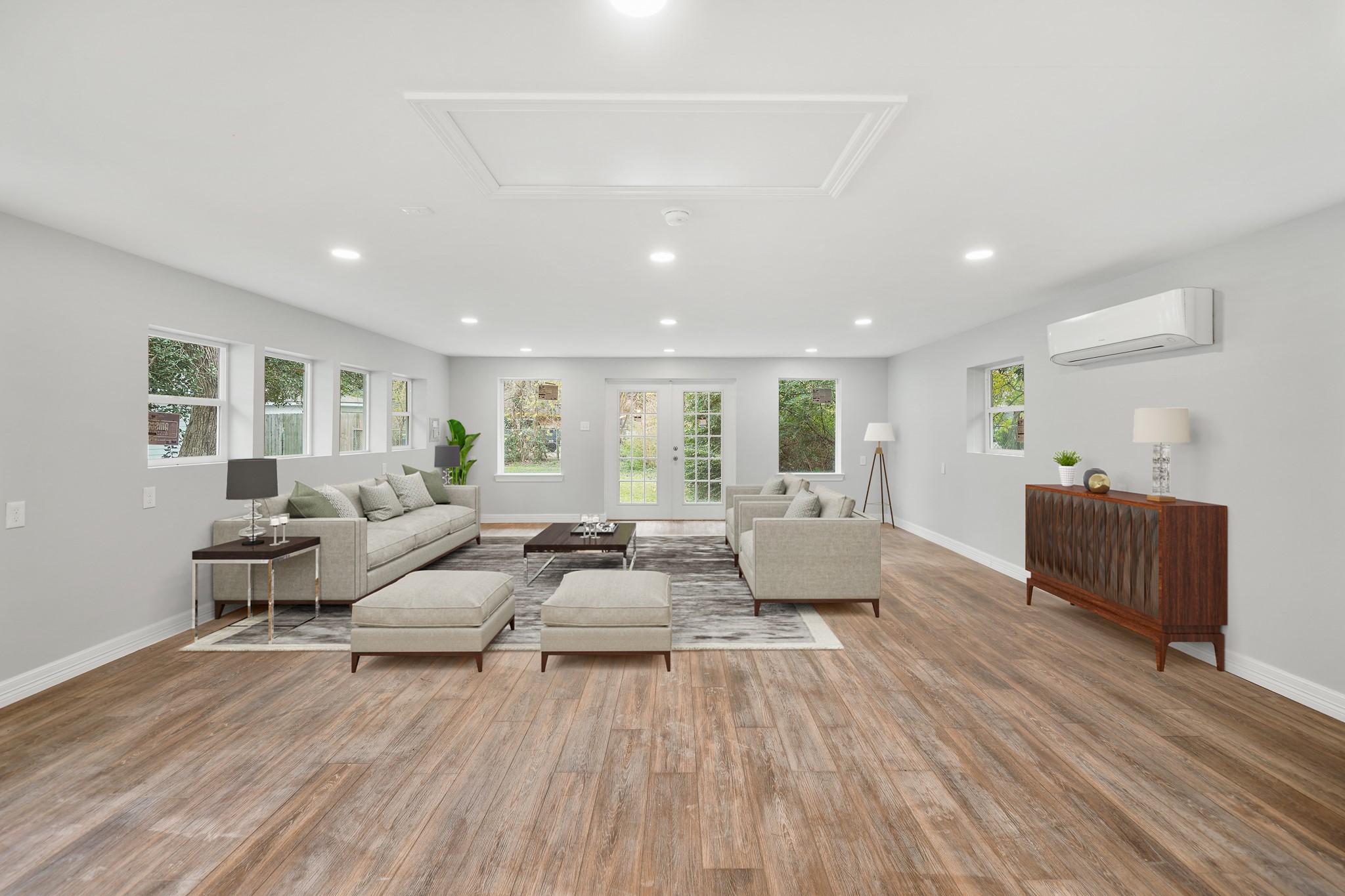 9313 Livernois Road Houston, TX 77080 - Photo 31 of 39 Virtually Staged: You'll be instantly greeted by beautiful engineered wood floors.