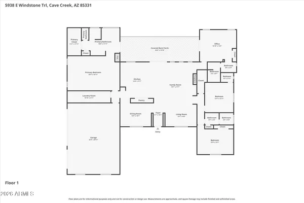 $1,325,000 | 5938 East Windstone Trail, Cave Creek, AZ 85331