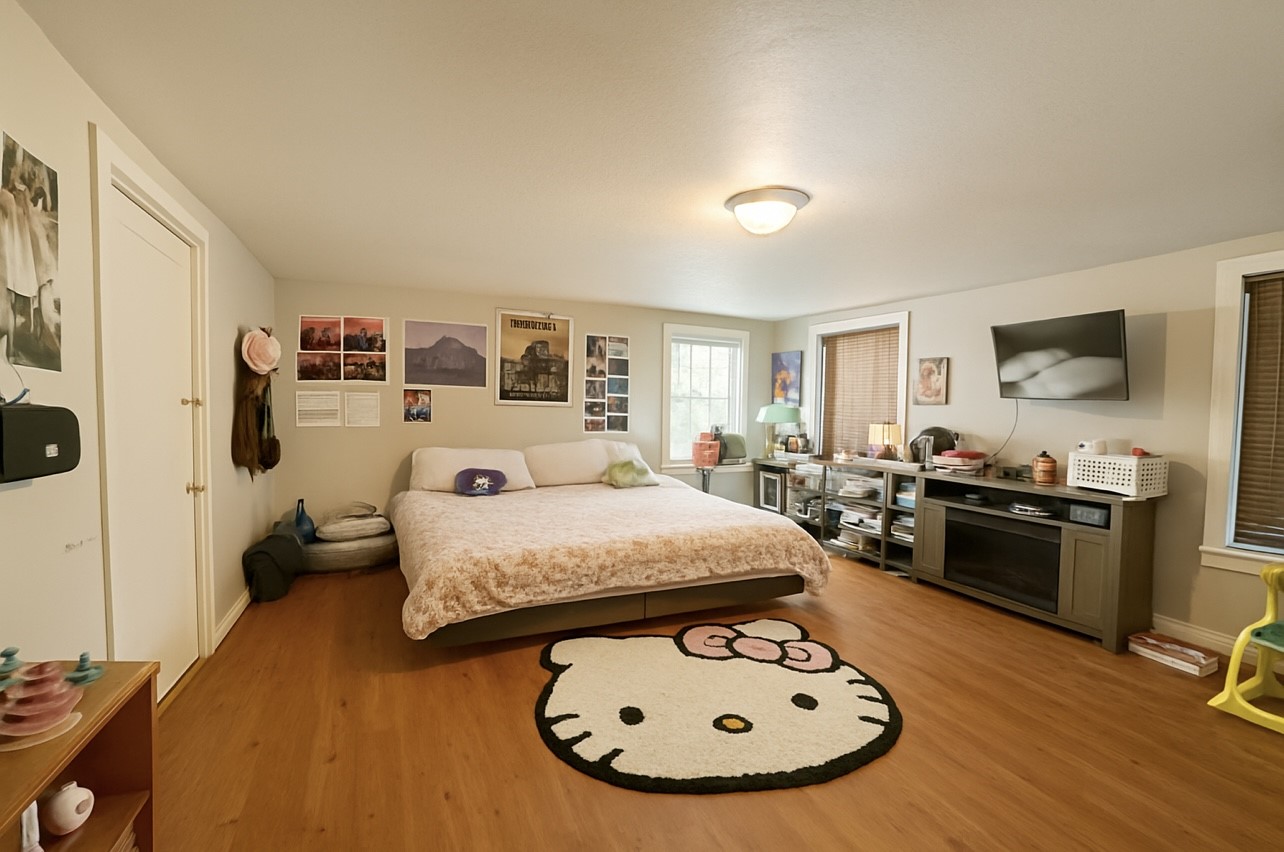 841 South S Loop Winters, TX 79567 - Photo 11 of 22 a bed room with a bed and a couch