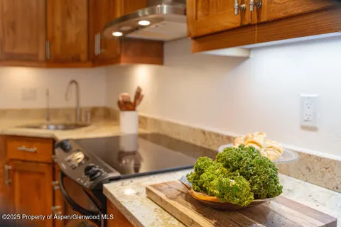 a kitchen with a sink