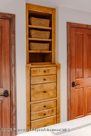 a view of walk in closet