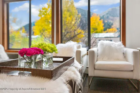 a room with furniture and window