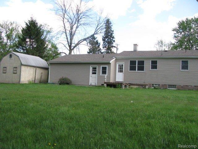 16739 27 Mile Road Ray, MI 48096 - Photo 22 of 25 Back Yard
