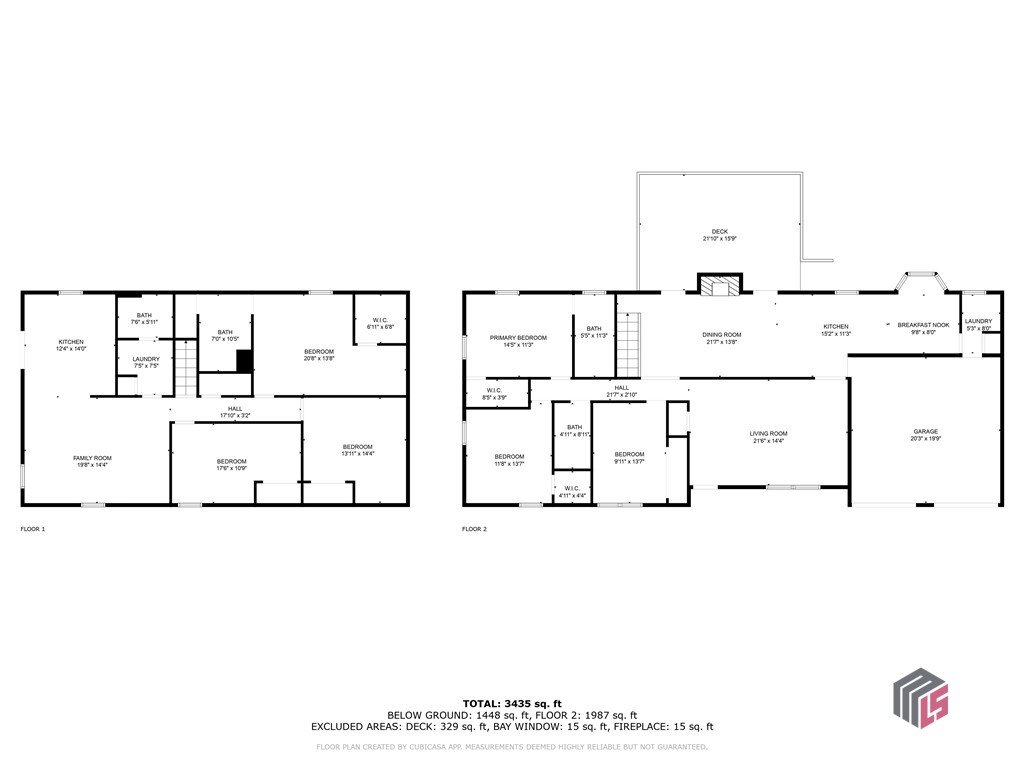 501 Cherokee Ridge Athens, GA 30606 - Photo 41 of 42 4-Sided Brick Ranch on a Basement floor plan