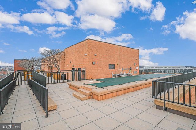 a view of terrace with seating space