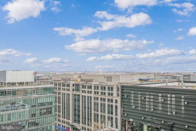 an aerial view of city