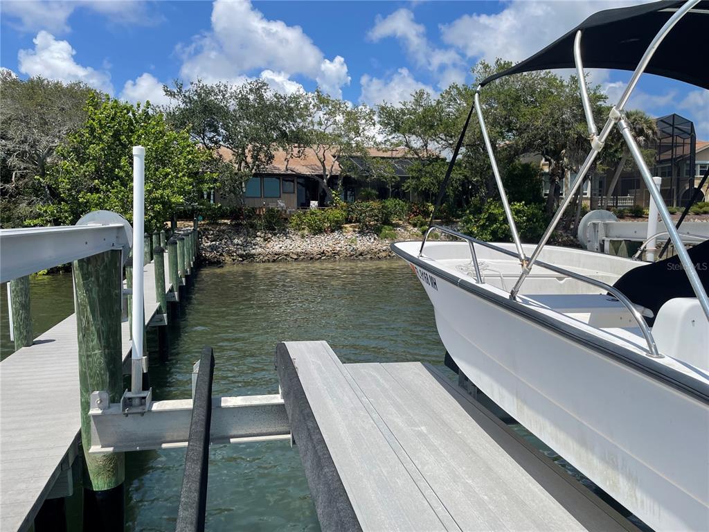 421 Waterside Lane Nokomis, FL 34275 - Photo 5 of 48 a view of swimming pool from a balcony