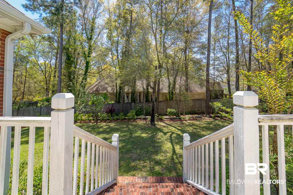212 North Circle Fairhope, AL 36532 - Photo 26 of 29 Stairs to Back Yard