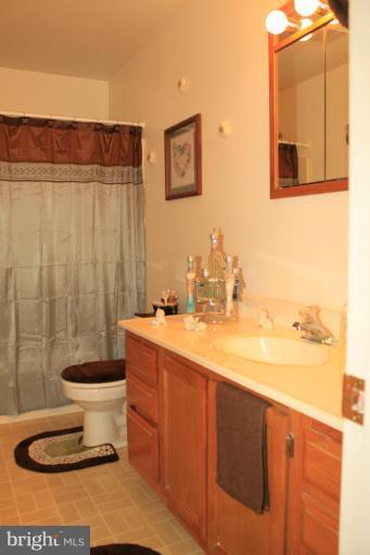 96 Yew Road Baltimore, MD 21221 - Photo 7 of 25 a bathroom with a sink a toilet and shower