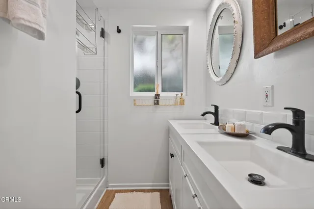 a view of outdoor space with seating area