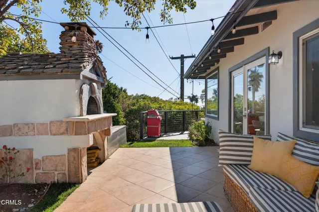 a view of outdoor space and yard