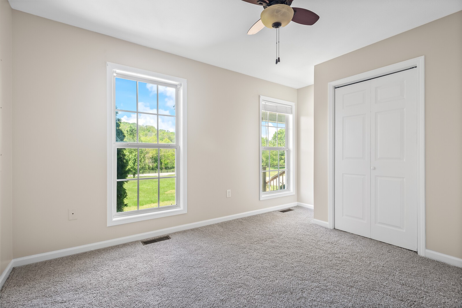 3850 Taylors Store Road Hampshire, TN 38461 - Photo 22 of 57 an empty room with windows and fan
