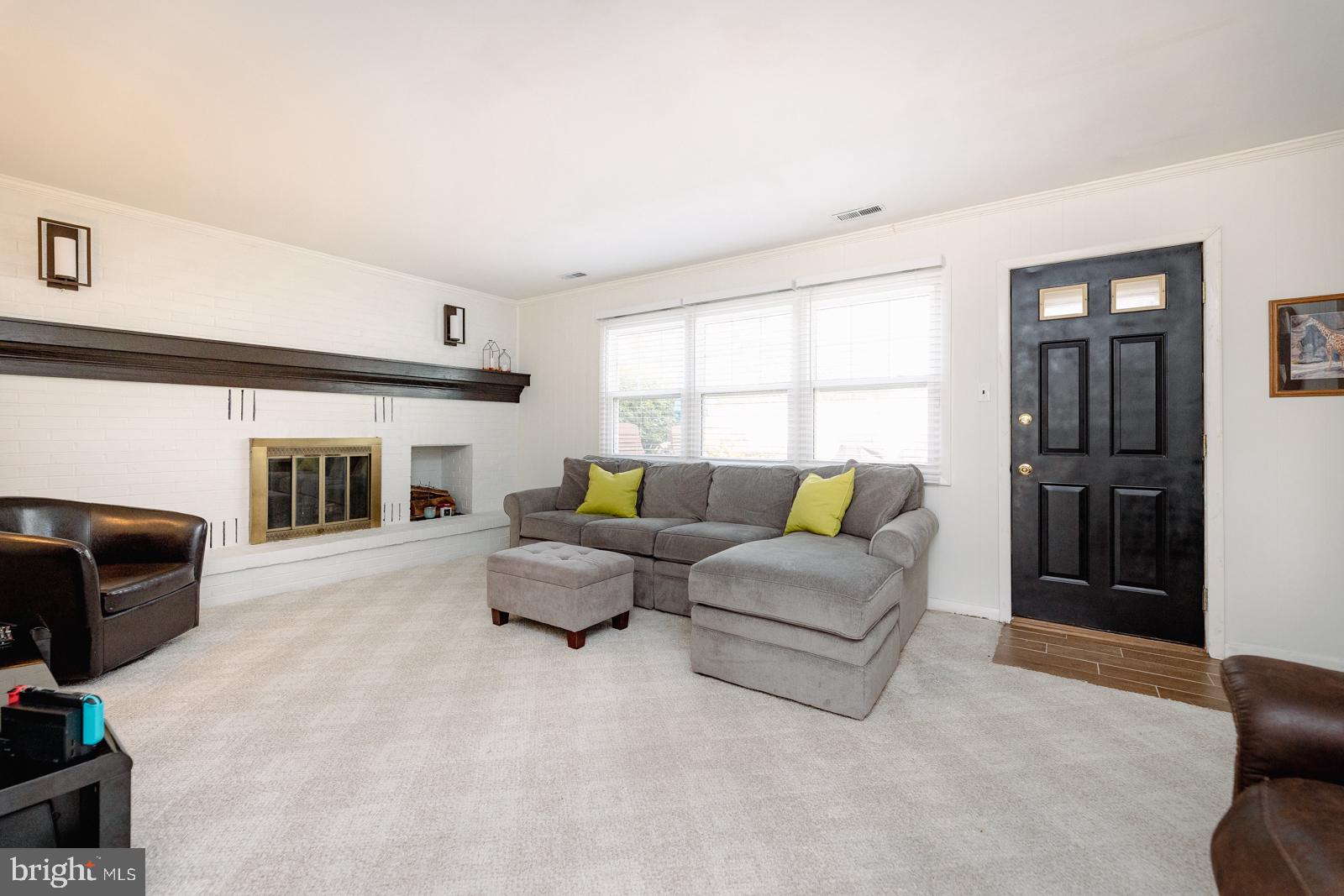 537 Cassingham Road Fairless Hills, PA 19030 - Photo 16 of 45 Spacious and bright Family Room with fireplace