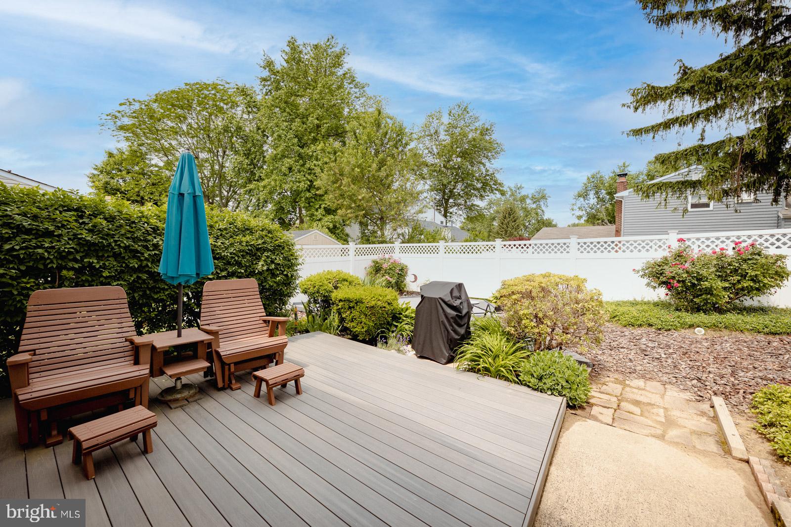 537 Cassingham Road Fairless Hills, PA 19030 - Photo 36 of 45 Looking towards the Privacy fenced area