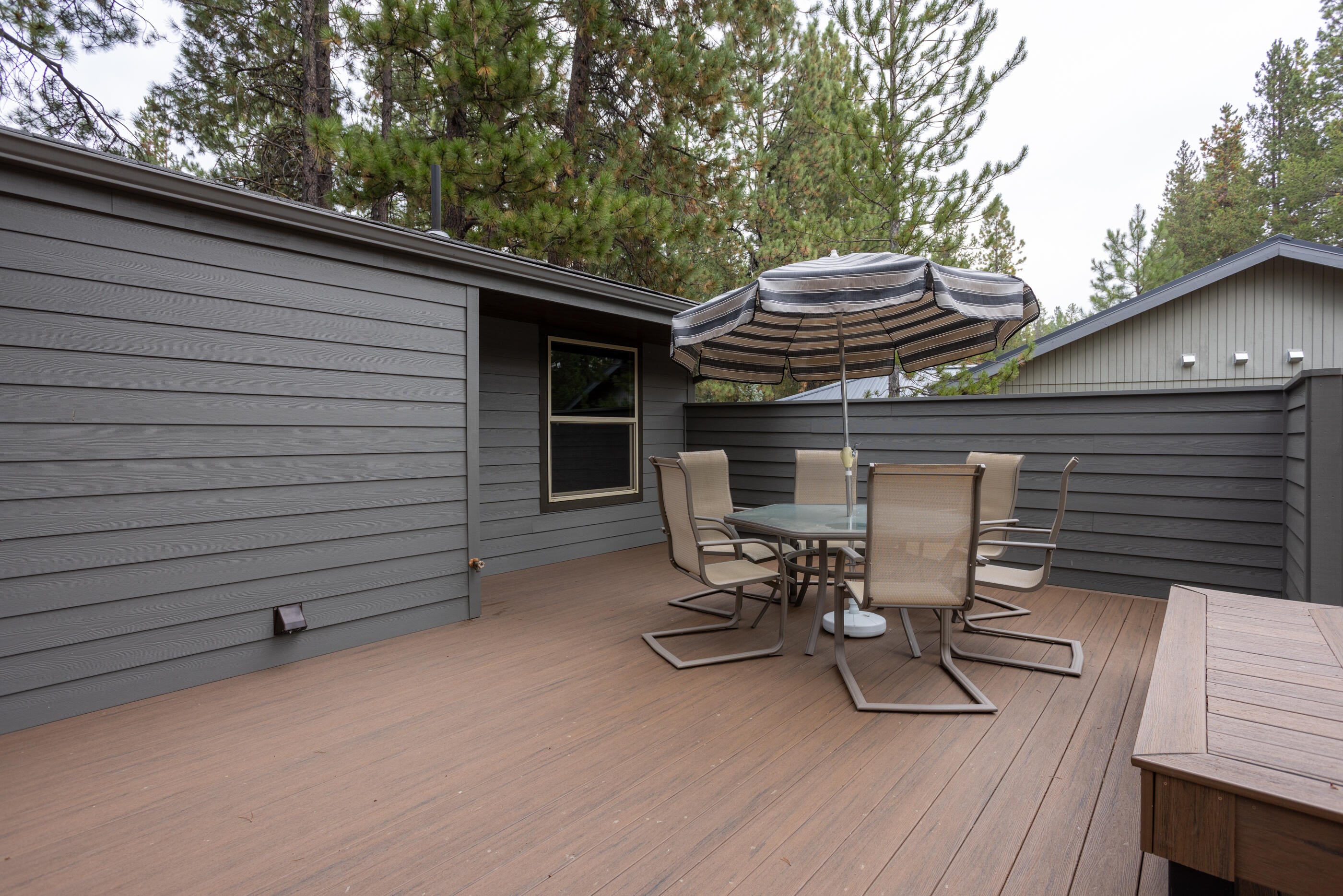 18155 Timber Lane Sunriver, OR 97707 - Photo 24 of 26 Spacious back deck newly installed in 2021