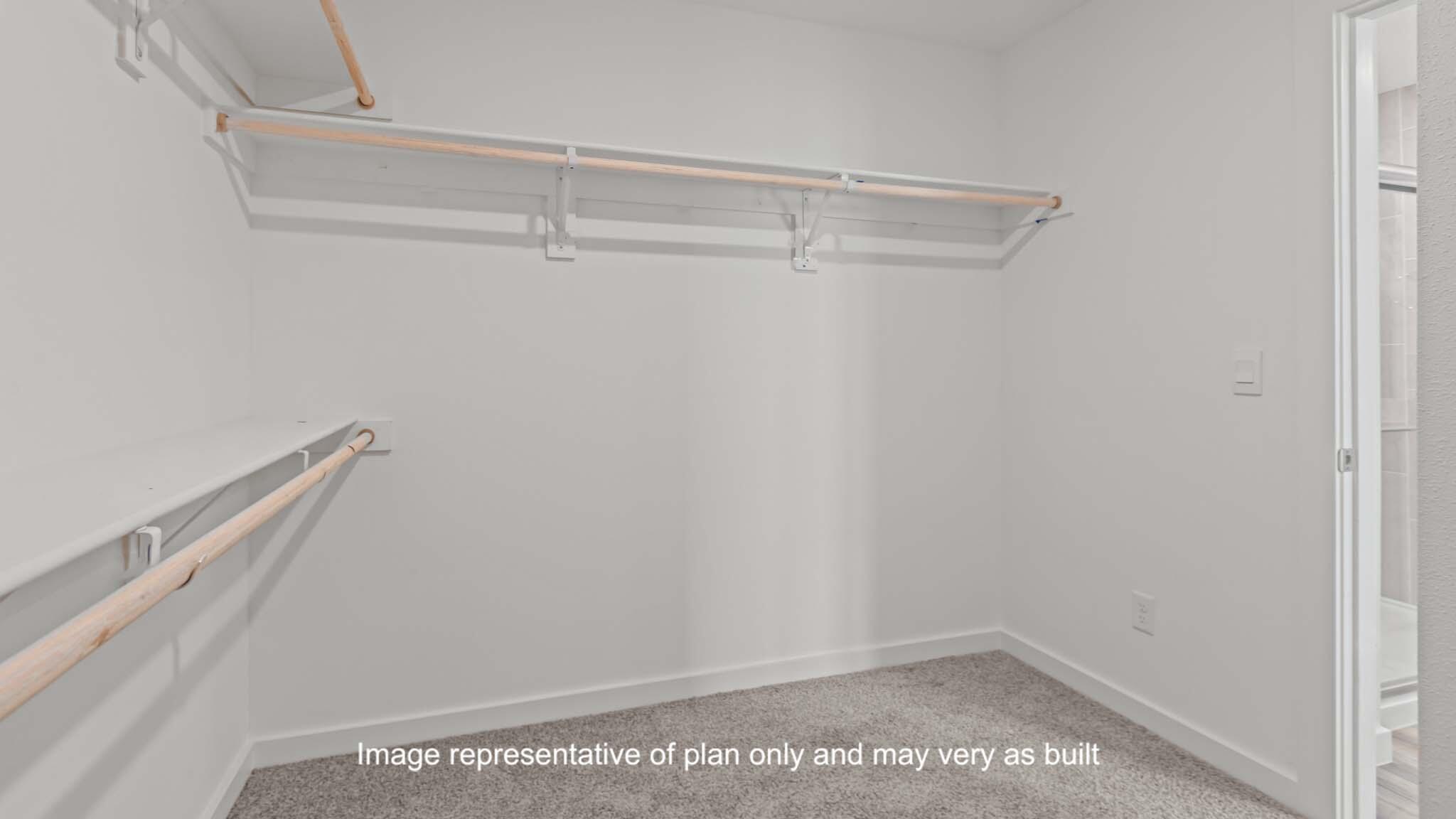 617 East 15th Street Wolfforth, TX 79382 - Photo 21 of 33 a view of a room with racks on the wall