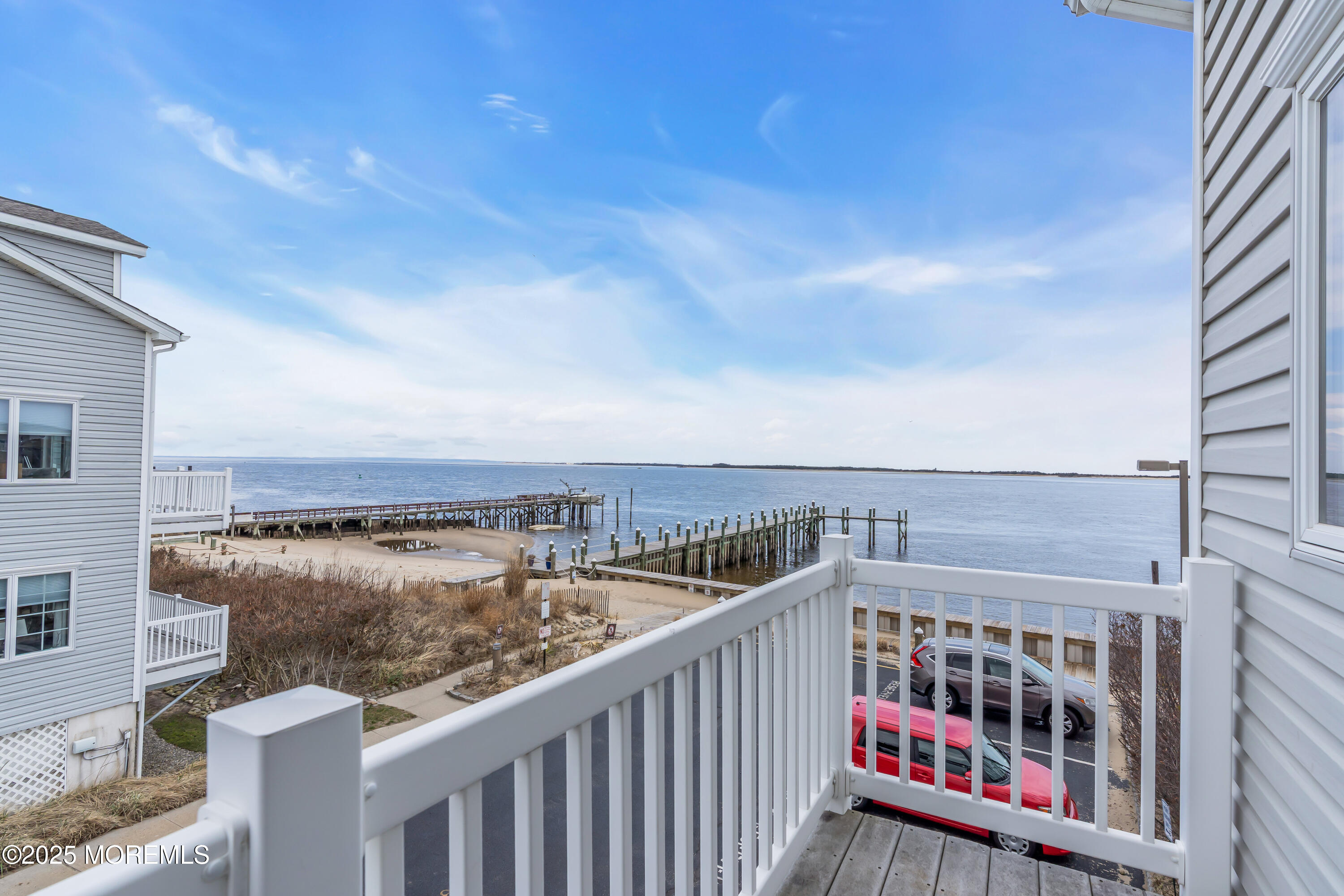 12 Beach Boulevard, Unit 9 Highlands, NJ 07732 - Photo 15 of 39 Balcony Off The Kitchen