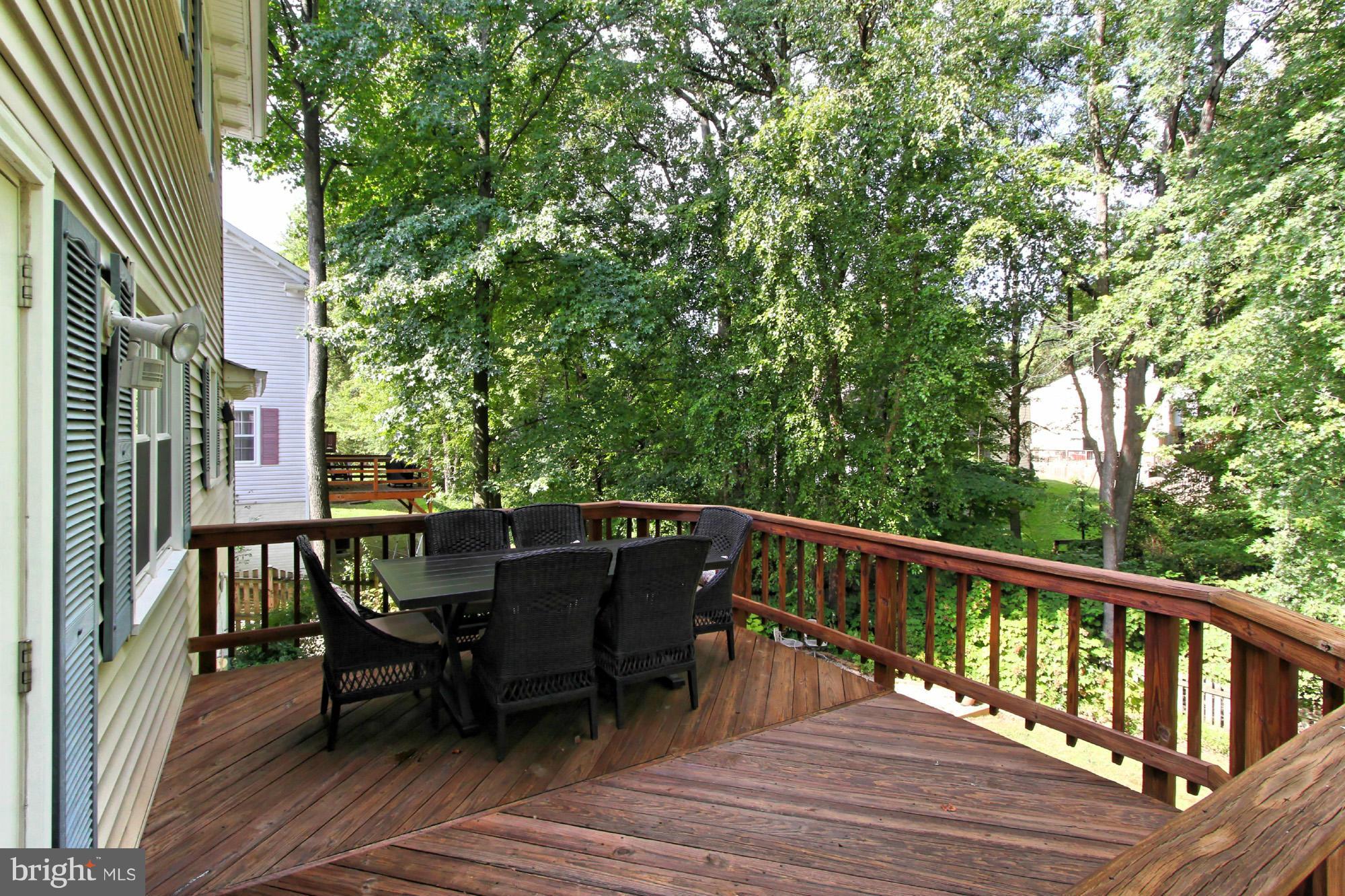 10154 Marshall Pond Road Burke, VA 22015 - Photo 24 of 30 Large Private deck
