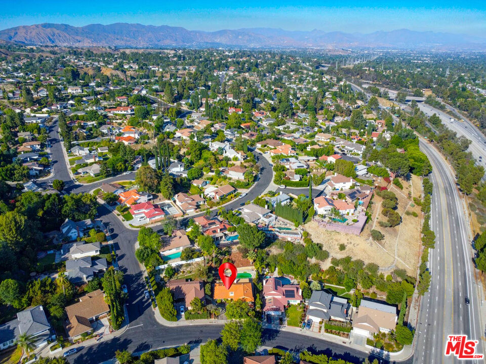 11258 Yolanda Avenue Porter Ranch, CA 91326 - Photo 4 of 46 an aerial view of a city