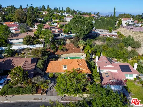 an aerial view of a