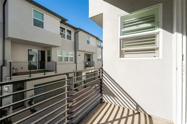 a view of a room with an empty space