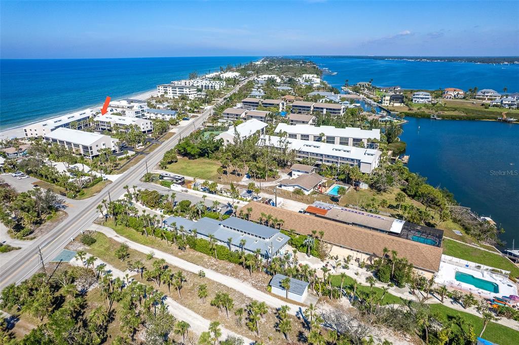 2700 North Beach Road, Unit A201 Englewood, FL 34223 - Photo 53 of 55 a view of a city with an ocean