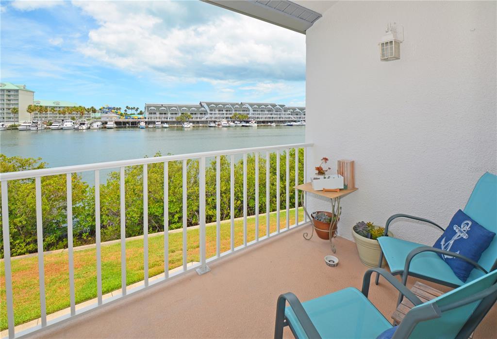 Balcony showing intracoastal waterway view