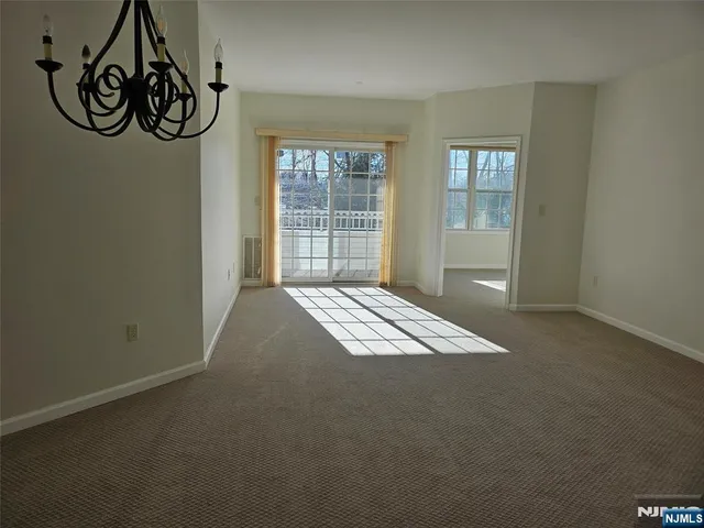 a view of a room with window