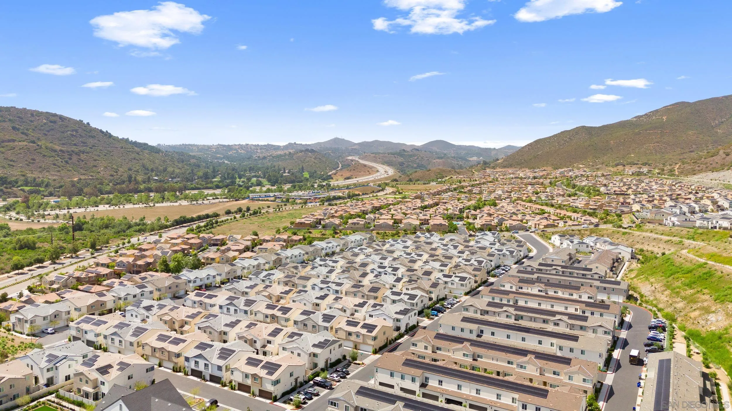 232 Perennial Place Fallbrook, CA 92028 - Photo 43 of 49 a view of a city with ocean view