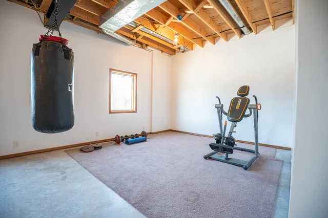 a view of under construction room and staircase