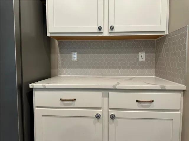 a close view of washer and dryer