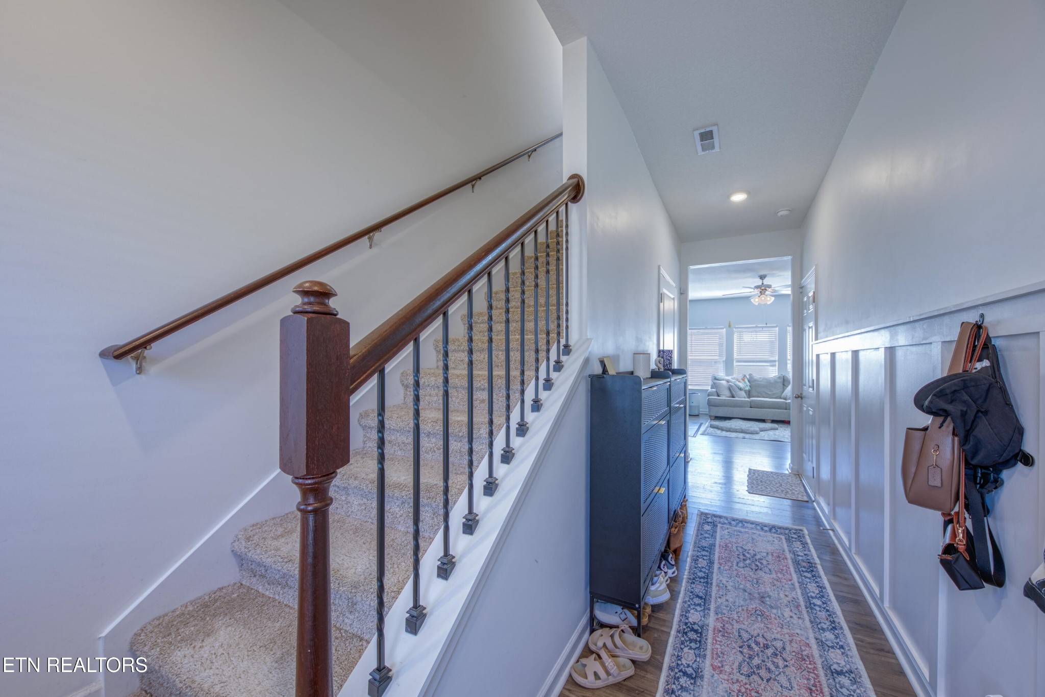 155 Ibis Loop Oak Ridge, TN 37830 - Photo 2 of 20 a view of entryway and hall with wooden floor