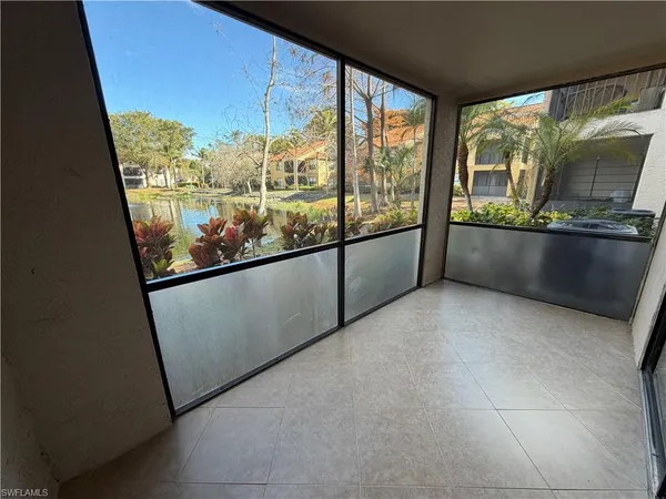 a view of a large window with an outdoor view