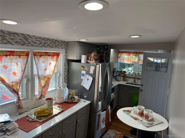 a room with furniture and window