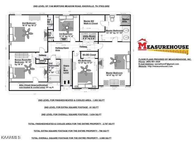 1146 Mortons Meadow Road Knoxville, TN 37932 - Photo 54 of 54 2ND LEVEL FOR 1146 MORTONS MEADOW ROAD