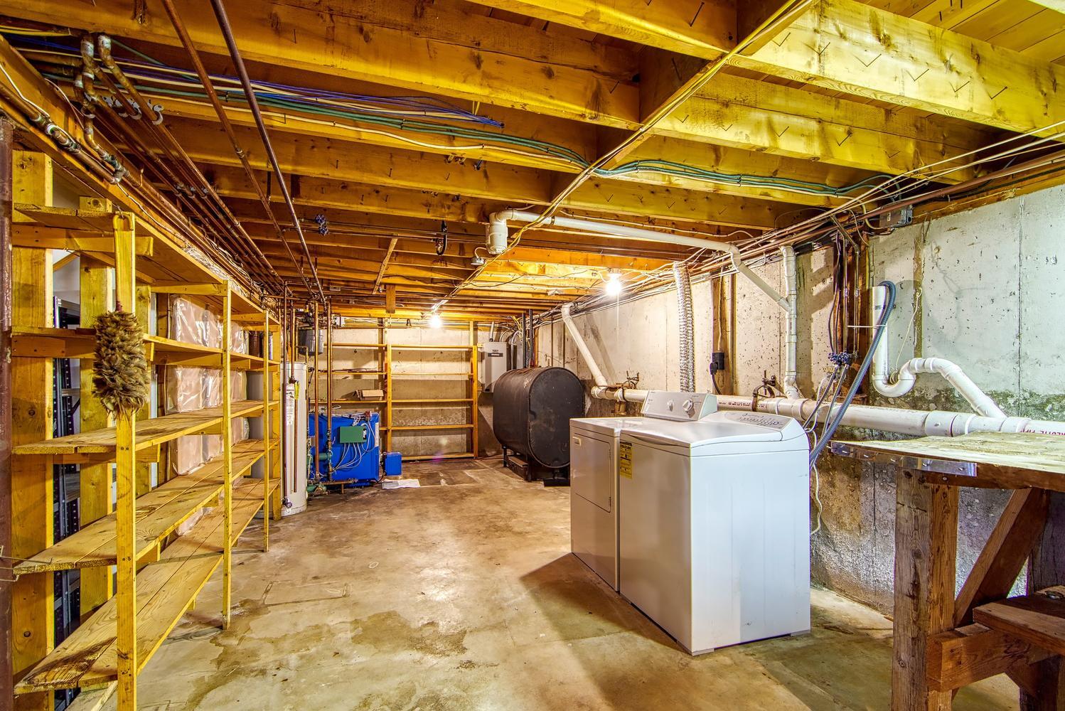 26 Boathouse Road Gouldsboro, ME 04607 - Photo 52 of 54 Basement laundry & utility