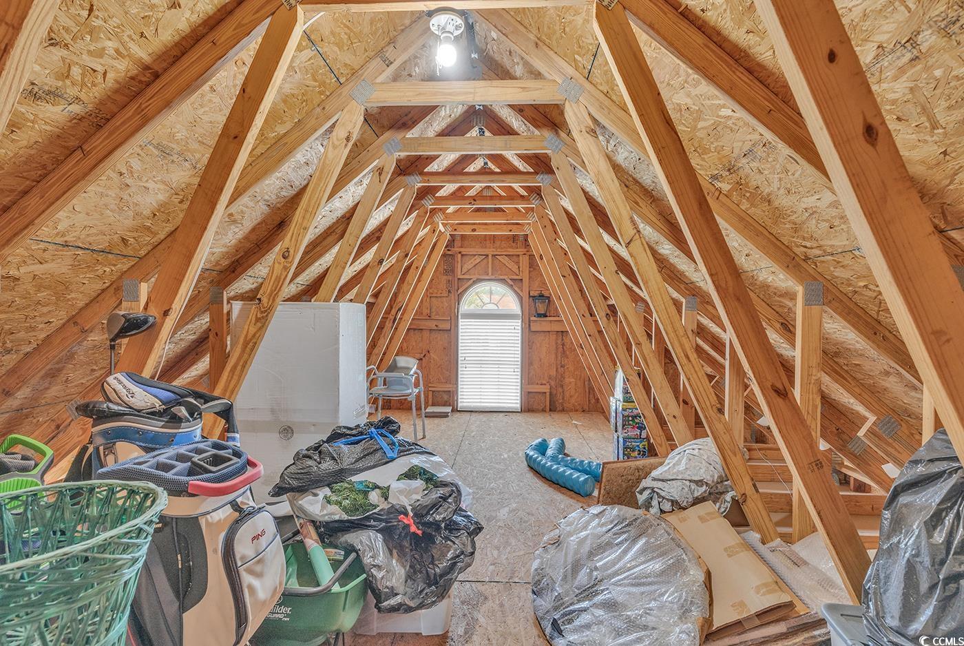 517 Stone Crest Court Murrells Inlet, SC 29576 - Photo 24 of 39 View of unfinished attic