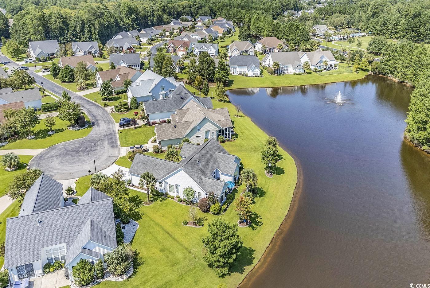 517 Stone Crest Court Murrells Inlet, SC 29576 - Photo 36 of 39 Aerial view with a water view