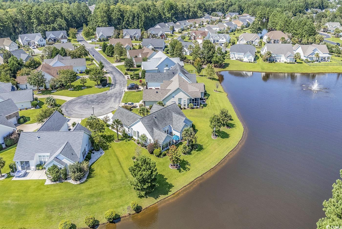 517 Stone Crest Court Murrells Inlet, SC 29576 - Photo 37 of 39 Aerial view with a water view