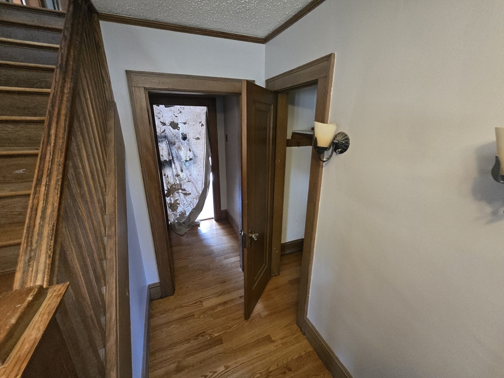 40 Catalpa Terrace Springfield, MA 01119 - Photo 13 of 24 a view of a hallway with wooden floor