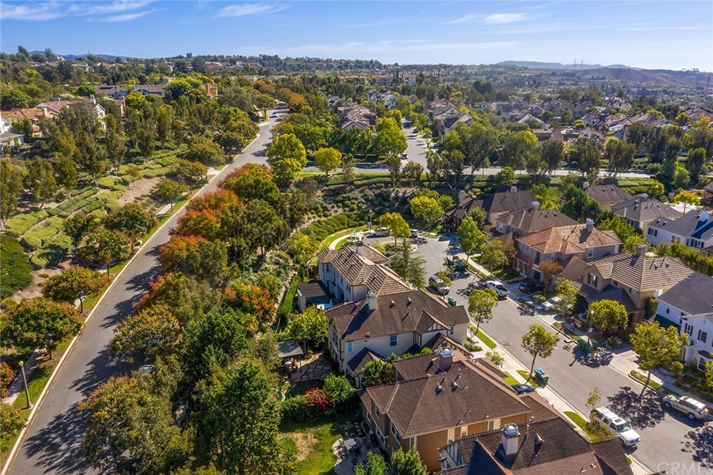 6 Pomegranate Street Ladera Ranch, CA 92694 - Photo 39 of 40 an aerial view of residential houses with outdoor space and trees